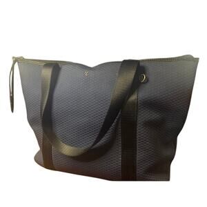 Elliott Lucca Olvera Neoprene Navy Blue Large Tote / Bag Laptop Compartment XL